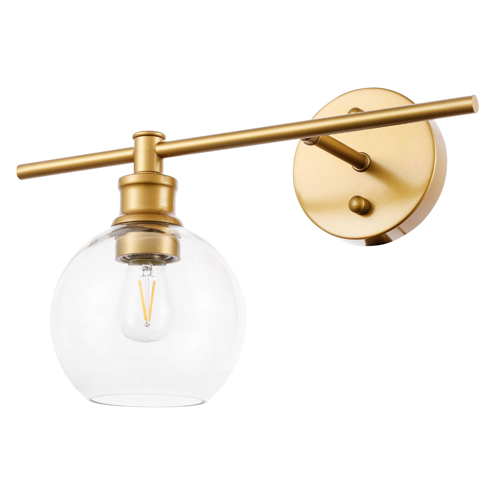 Elegant Wall Sconce - Brass, Right Side (LD2306BR)