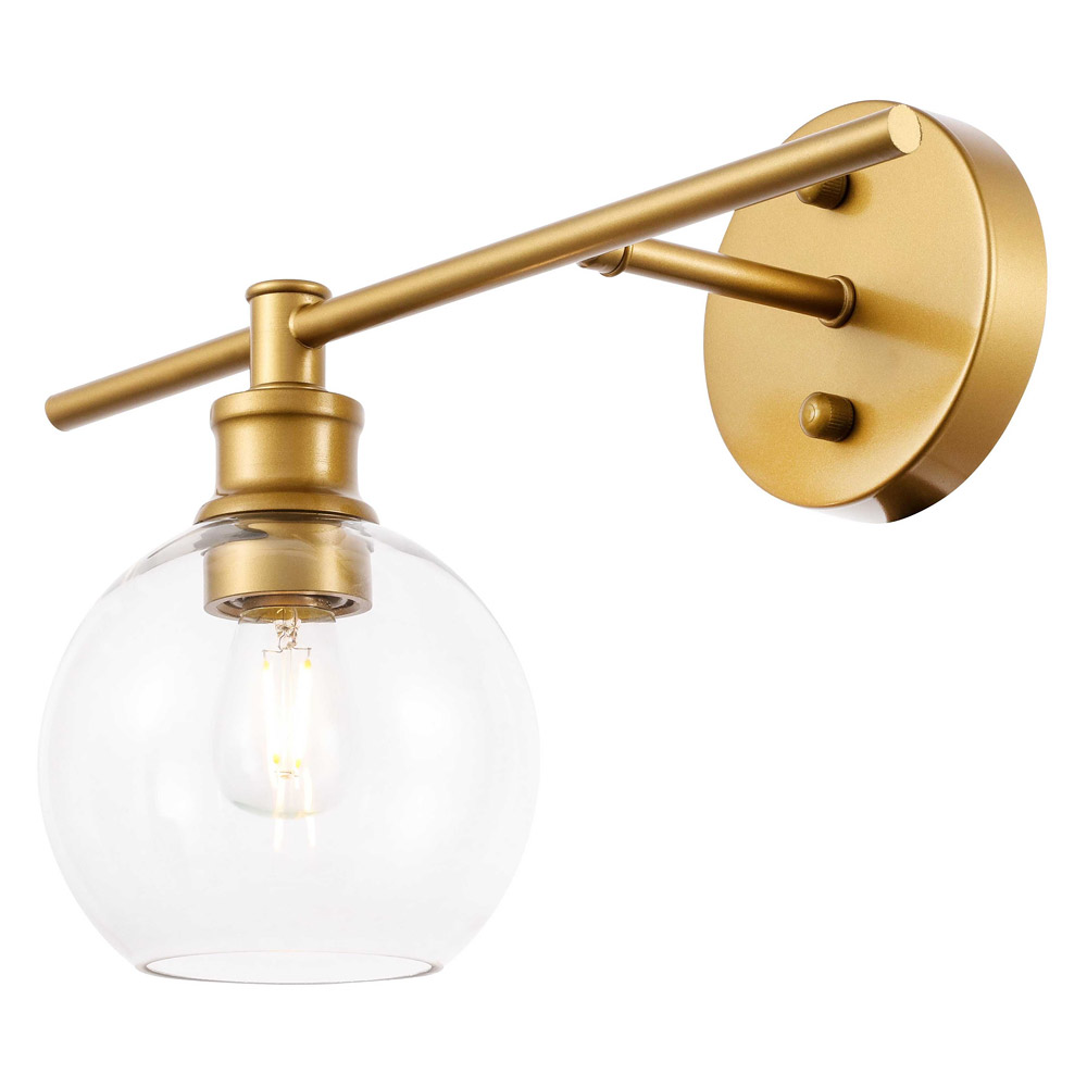 Elegant Wall Sconce - Brass, Right Side (LD2306BR)