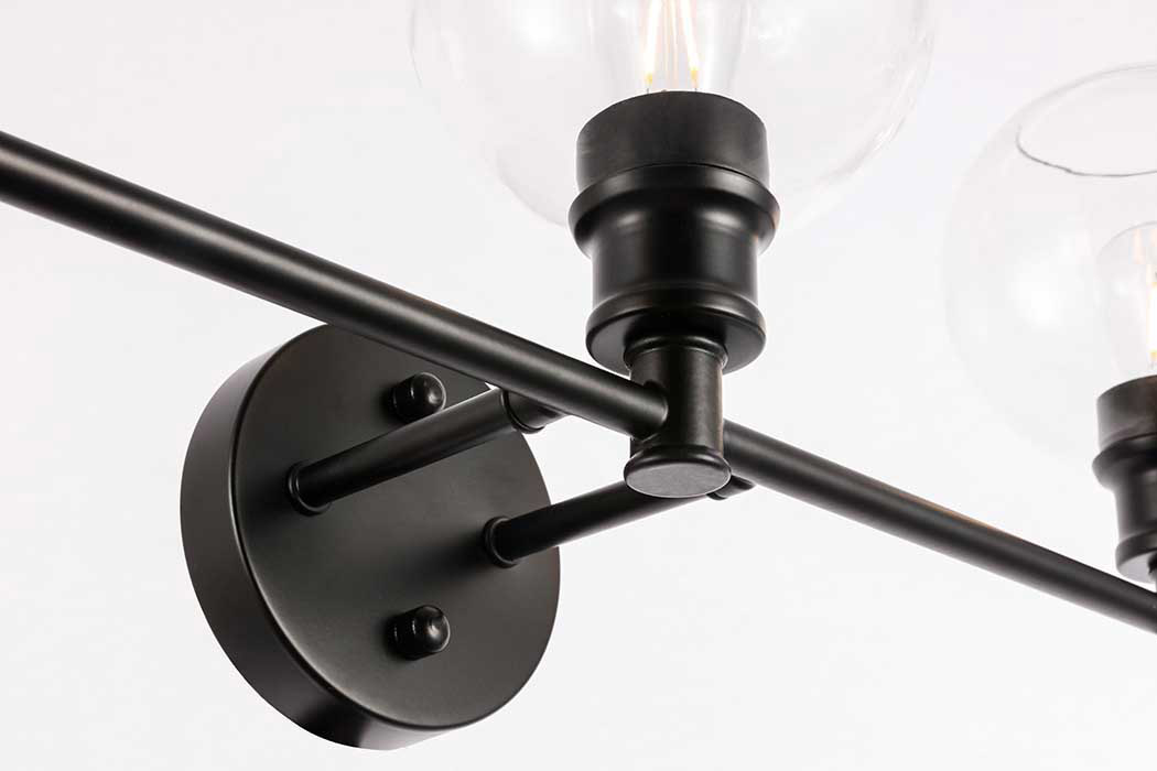 Elegant Wall Sconce - Black (LD2326BK)