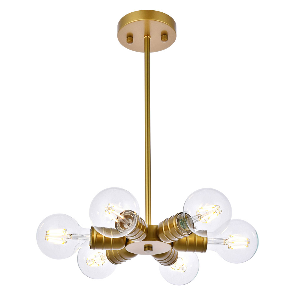 Elegant - Reyes 6 Lights Pendant