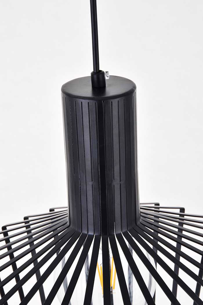 Elegant Pendant Light - Black (LD2414BK)