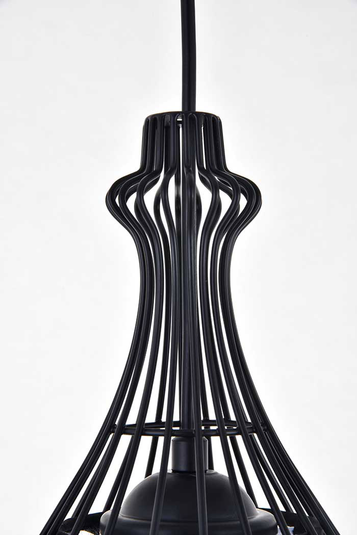 Elegant Pendant Light - Black (LD2419BK)