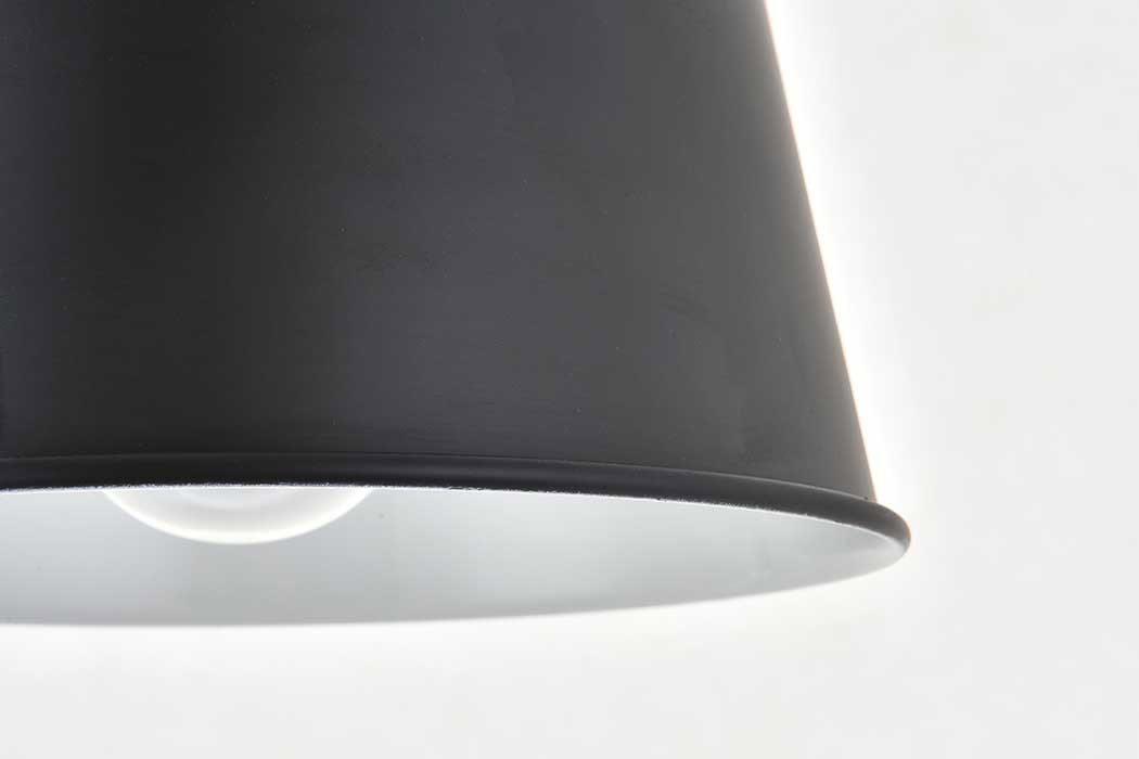 Elegant Nota 3 Light Pendant - Black (LD4057D40BK)