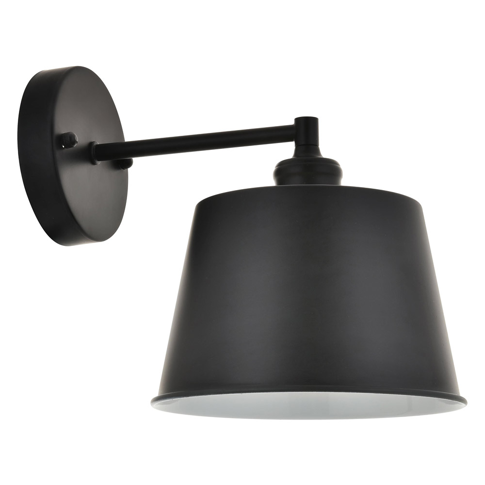 Elegant Nota 1 Light Wall Sconce - Black (LD4058W8BK)