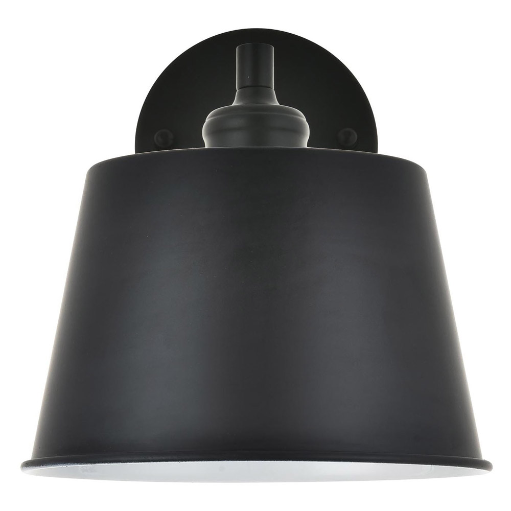 Elegant Nota 1 Light Wall Sconce - Black (LD4058W8BK)