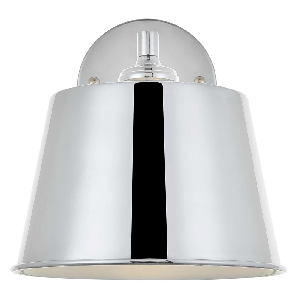 Elegant Nota 1 Light Wall Sconce - Chrome (LD4058W8C)