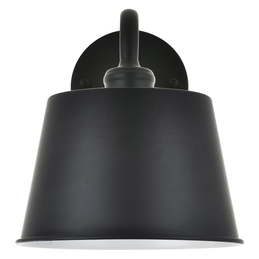 Elegant Nota 1 Light Wall Sconce - Black (LD4059W8BK)