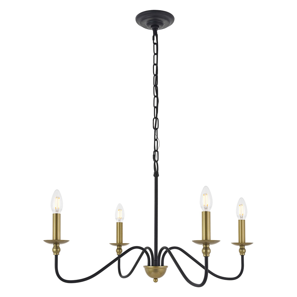 Elegant - Rohan 6-Light Chandelier