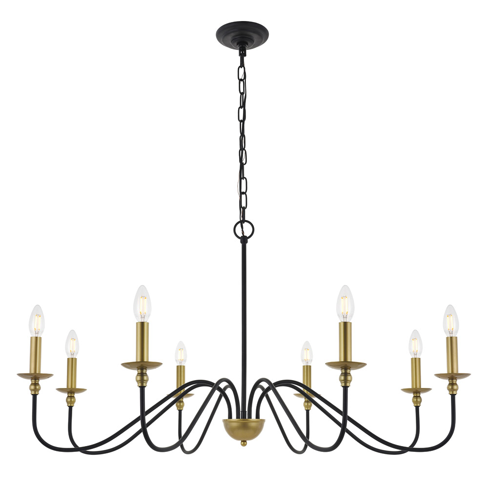 Elegant - Rohan 6-Light Chandelier