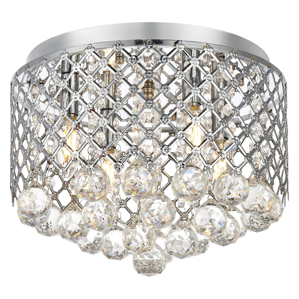 Elegant - Tully 4-Light Flush Mount