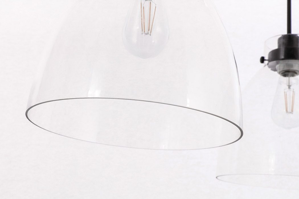 Elegant Pendant Light - Black, L 42" (LD5030D42BK)