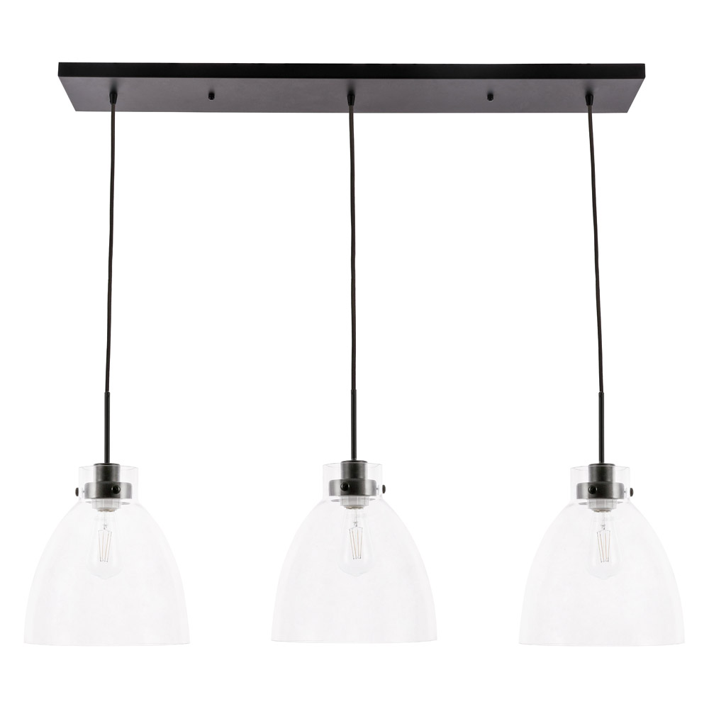 Elegant Pendant Light - Black, L 42" (LD5030D42BK)