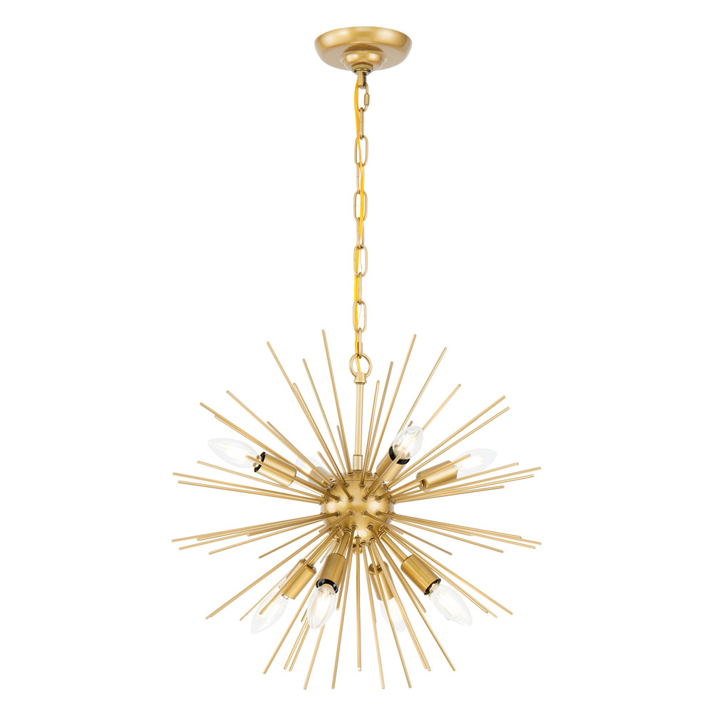 Elegant Pendant Light - Brass, L 20" (LD5036D20BR)