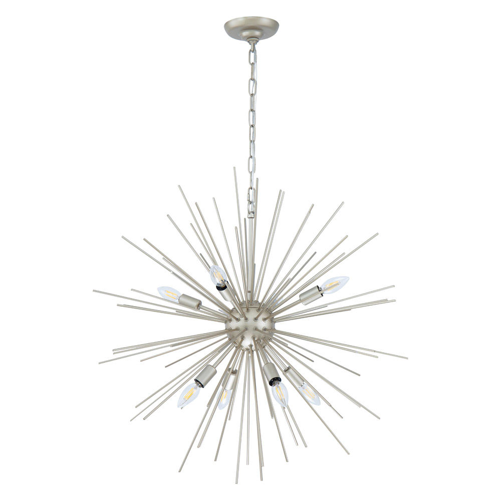 Elegant Pendant Light - Champagne, L 30" (LD5040D30CG)