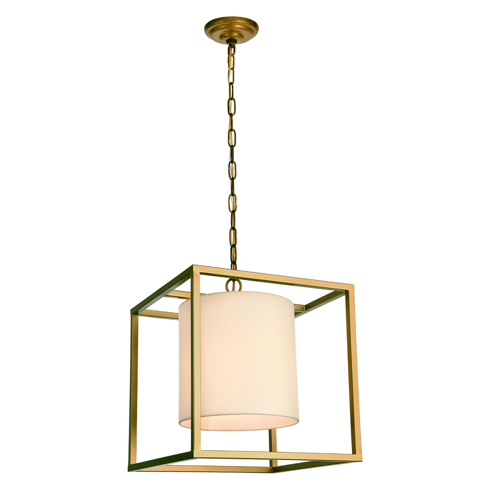 Elegant Pendant Light - Gold, L 16" (LD6005D16G)