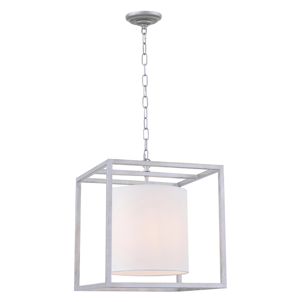 Elegant Pendant Light - Silver, L 16" (LD6005D16S)