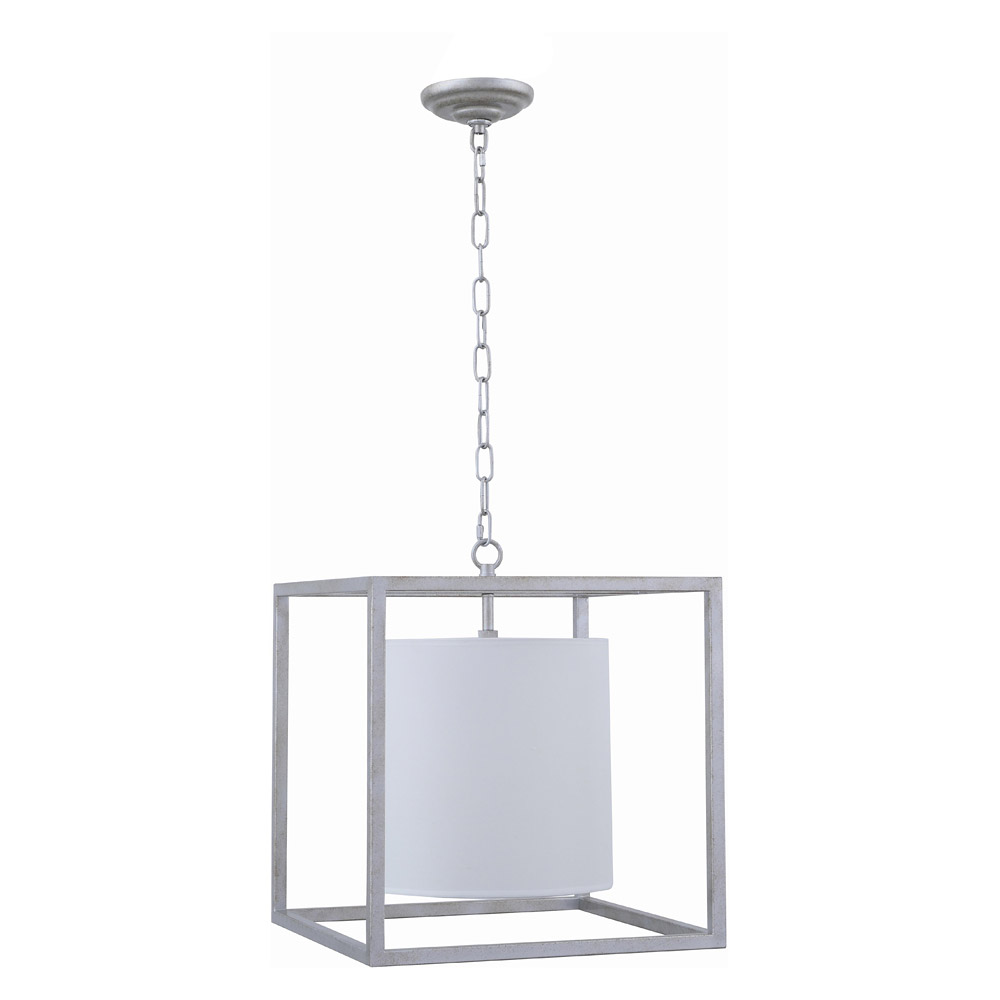 Elegant Pendant Light - Silver, L 16" (LD6005D16S)