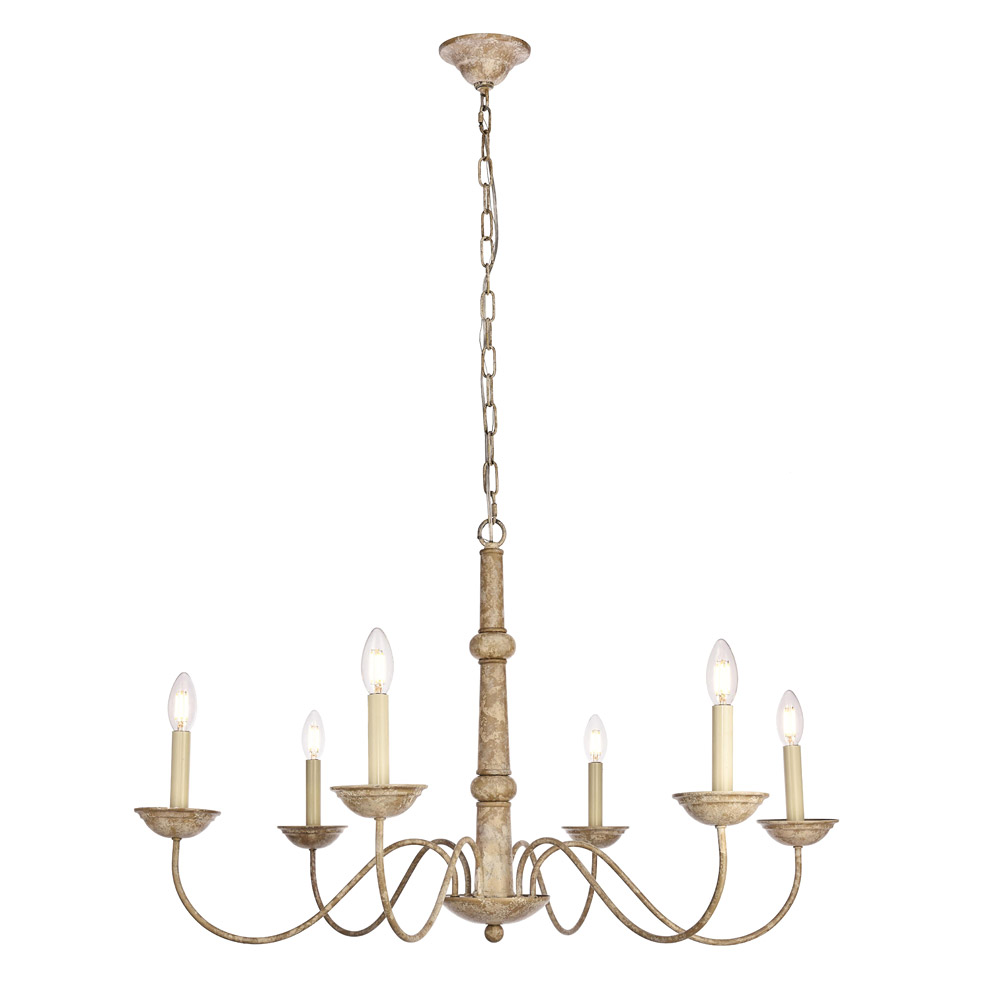 Elegant - Merritt 6-Light Chandelier