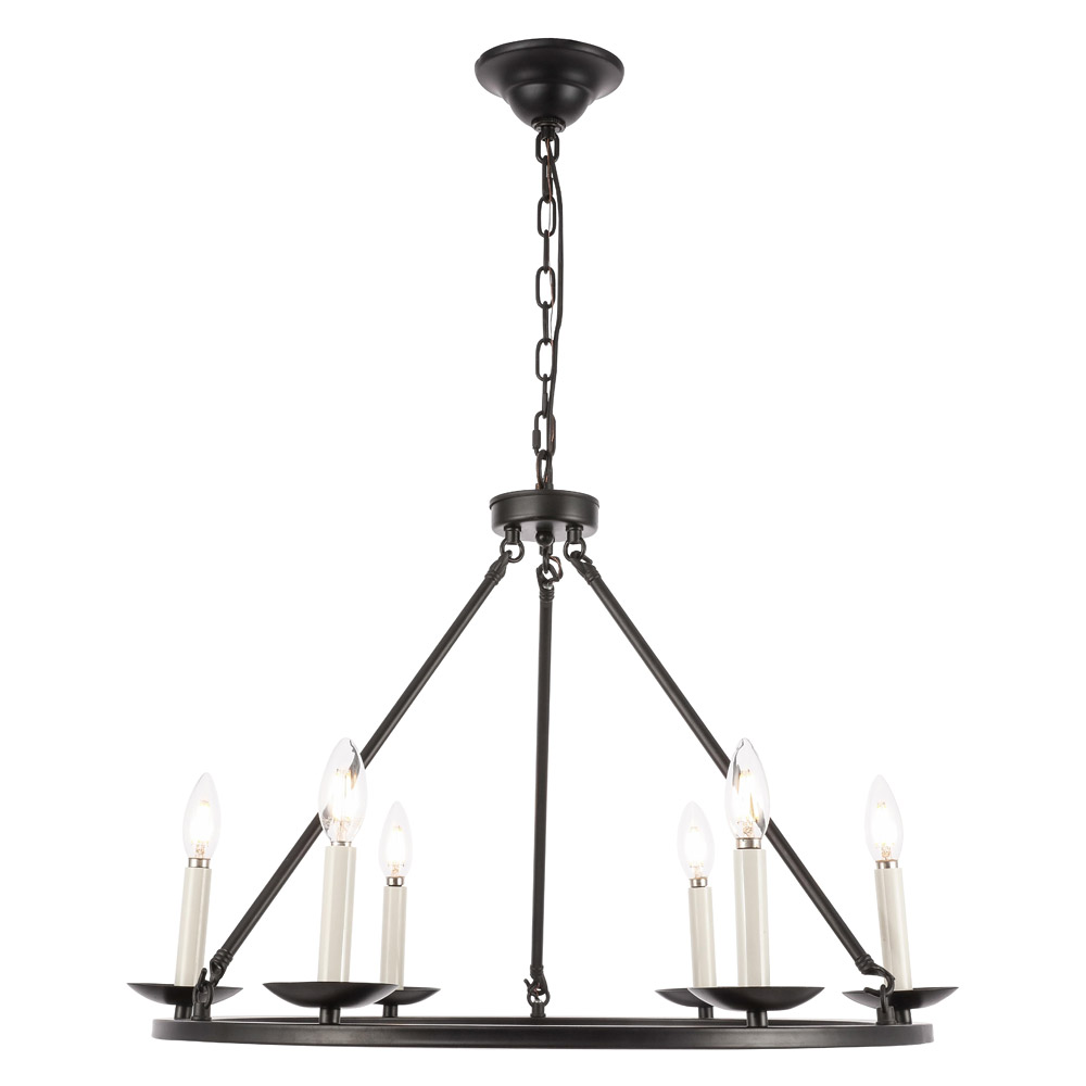 Elegant - Maine 6-Light Chandelier