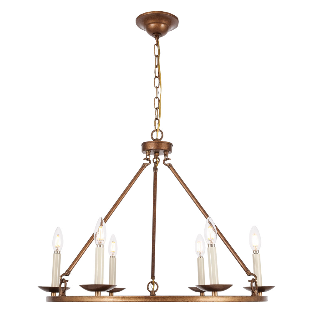 Elegant - Maine 6-Light Chandelier