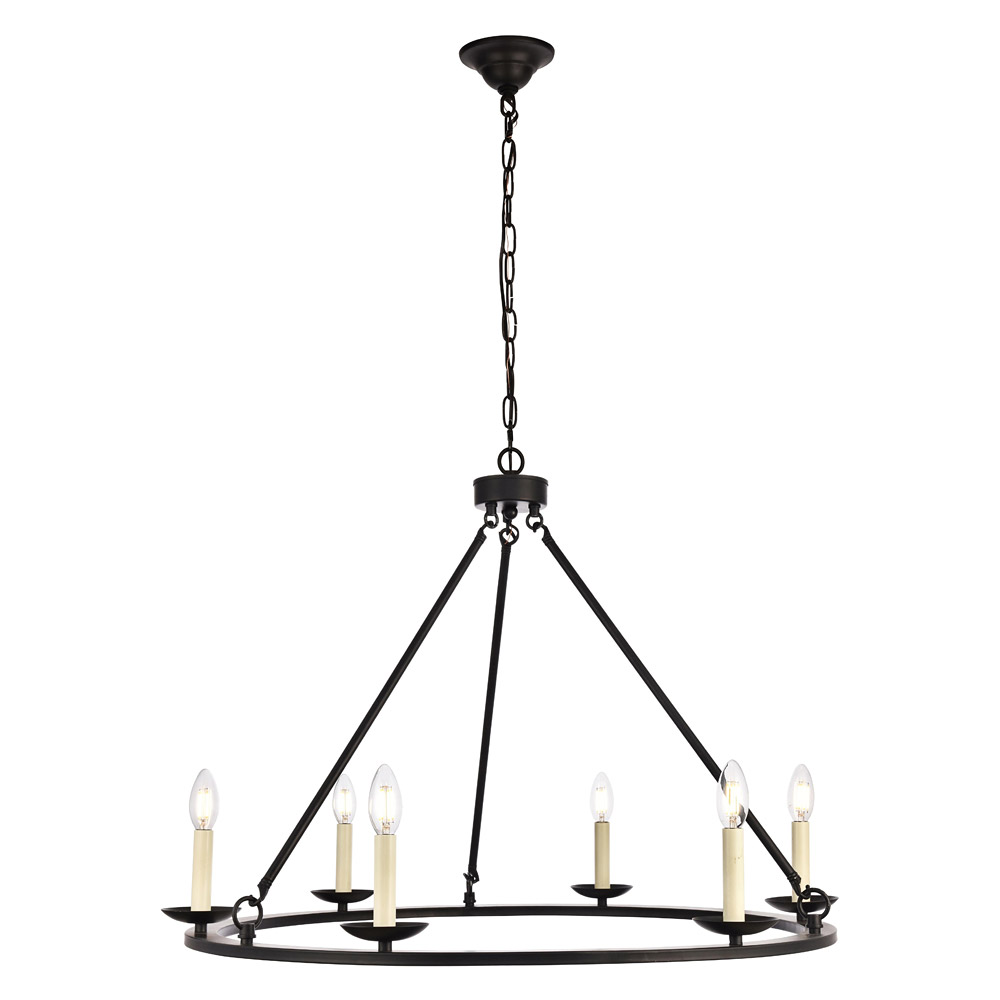 Elegant - Maine 6-Light Chandelier