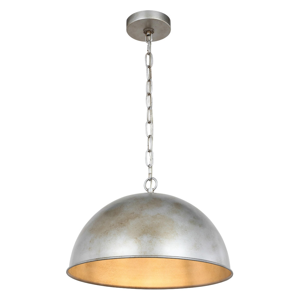 Elegant Pendant Light - Silver, L 15" (LD6013D15S)