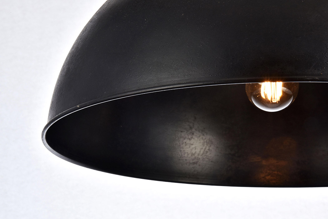 Elegant Pendant Light - Black, L 20" (LD6013D20BK)