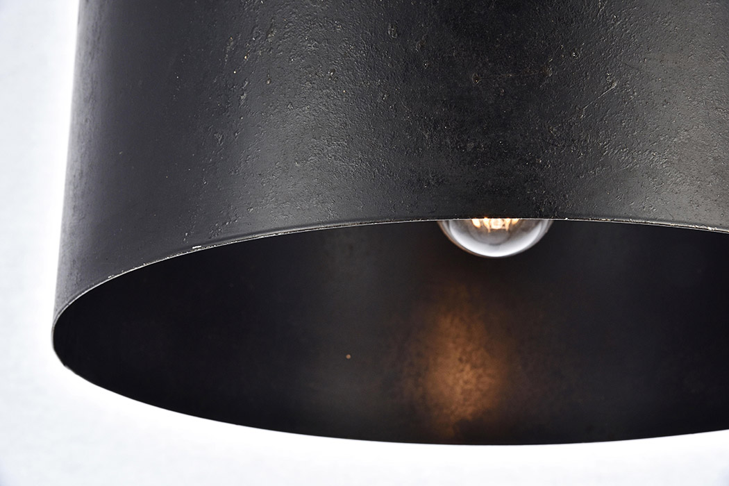 Elegant Miro 1-Light Pendant - Black, L 15" (LD6015D15BK)