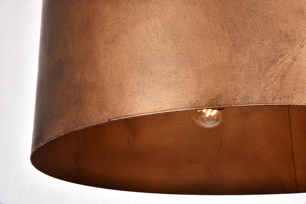 Elegant Miro 1-Light Pendant - Brass, L 20" (LD6015D20BR)