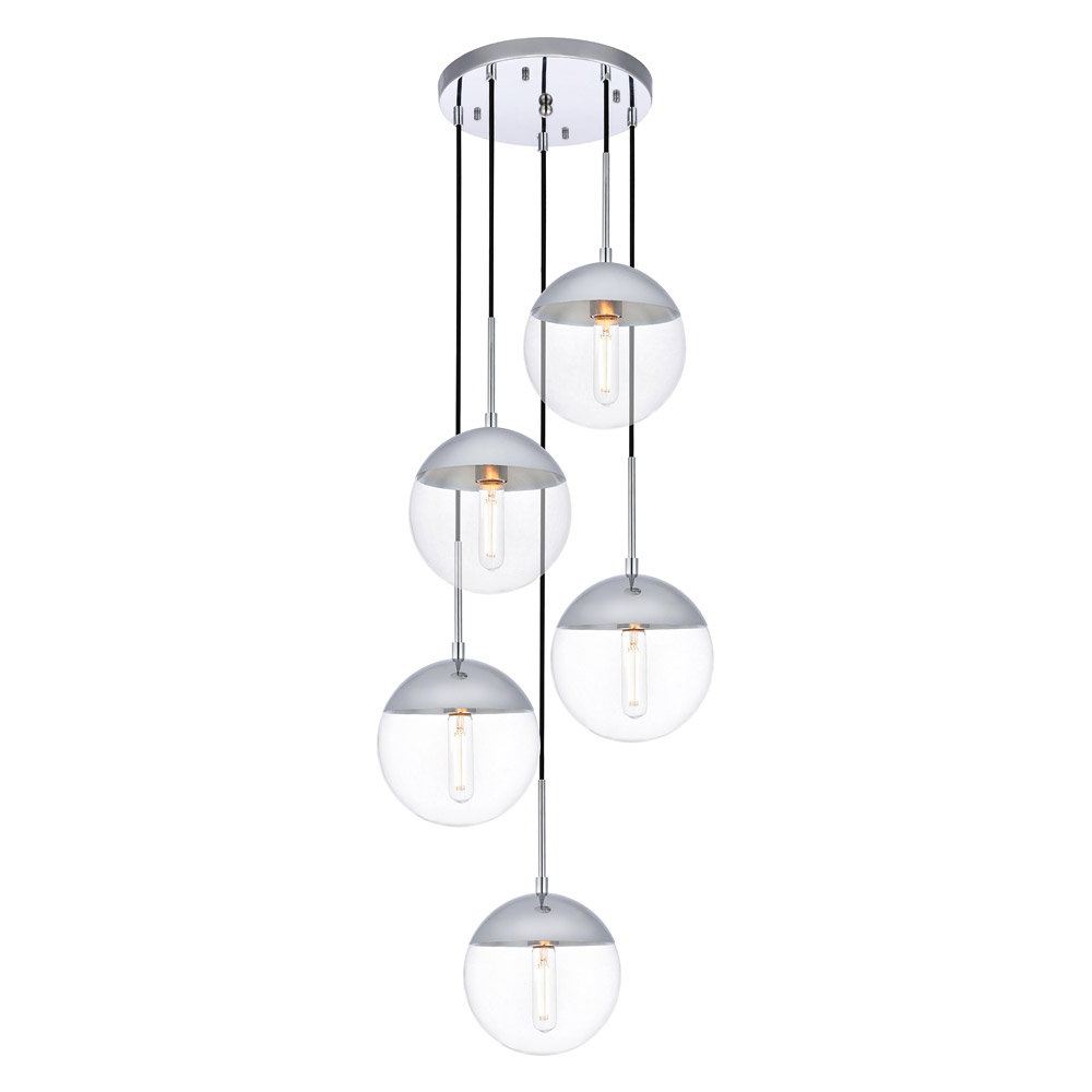 Elegant Pendant Light - Chrome (LD6077C)