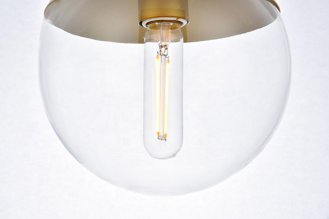 Elegant Pendant Light - Brass (LD6079BR)