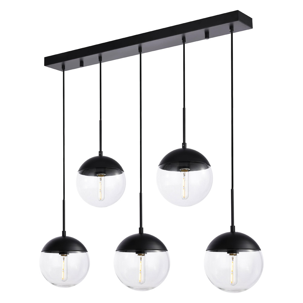 Elegant Pendant Light - Black (LD6081BK)