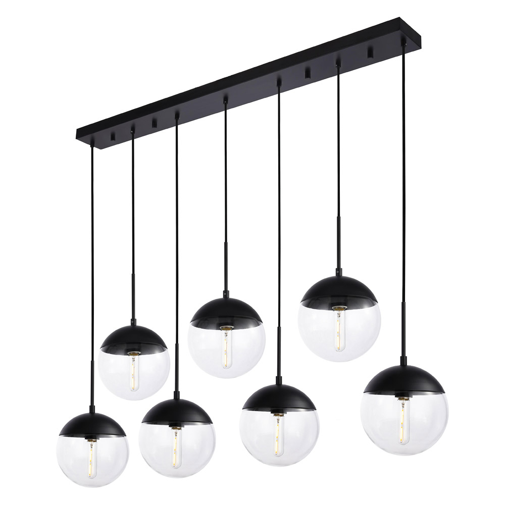 Elegant Pendant Light - Black (LD6087BK)