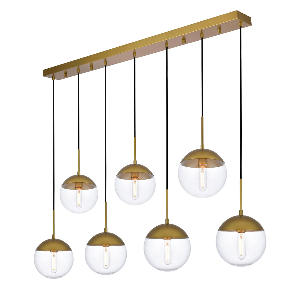 Elegant Pendant Light - Brass (LD6091BR)