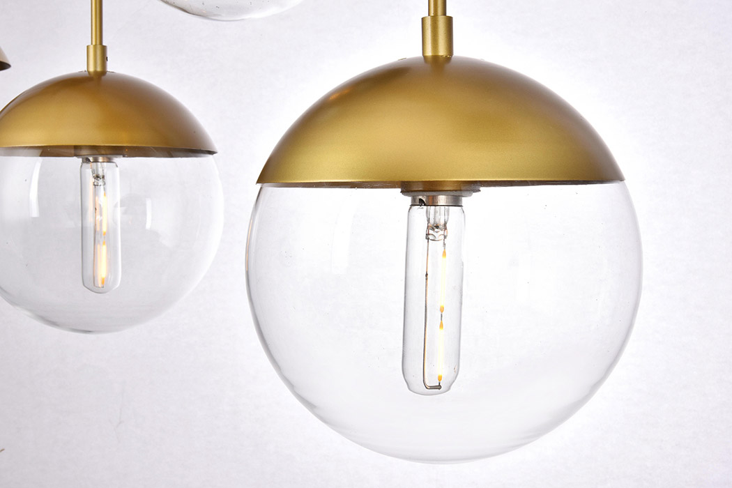 Elegant Pendant Light - Brass (LD6091BR)