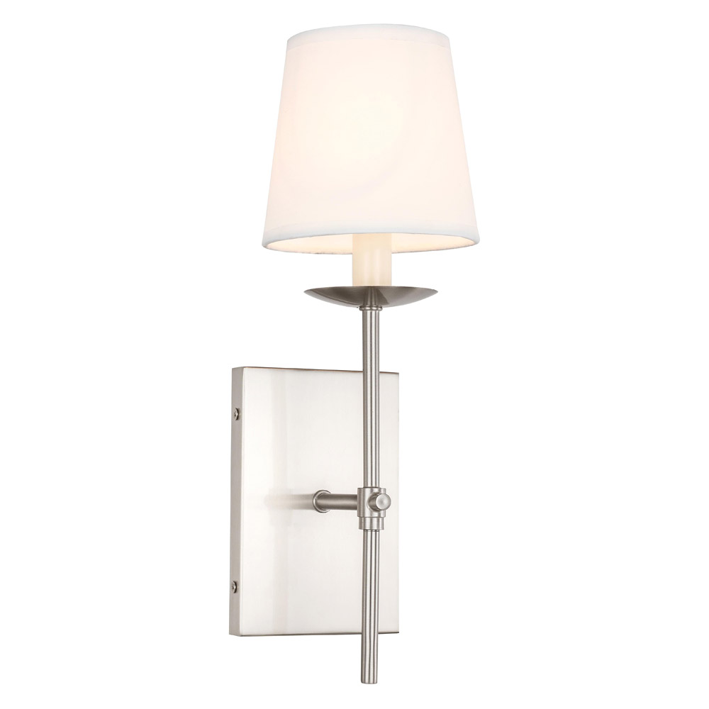 Elegant Wall Sconce - Burnished Nickel (LD6102W4BN)