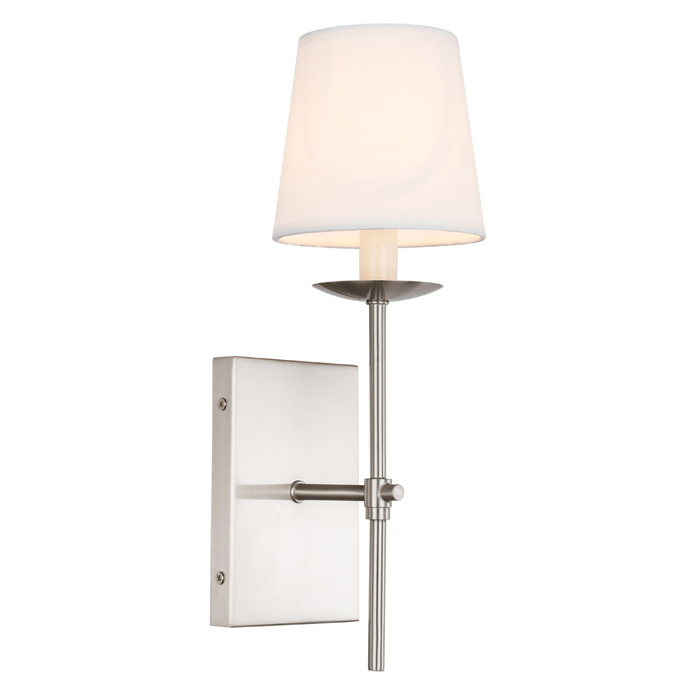 Elegant Wall Sconce - Burnished Nickel (LD6102W4BN)