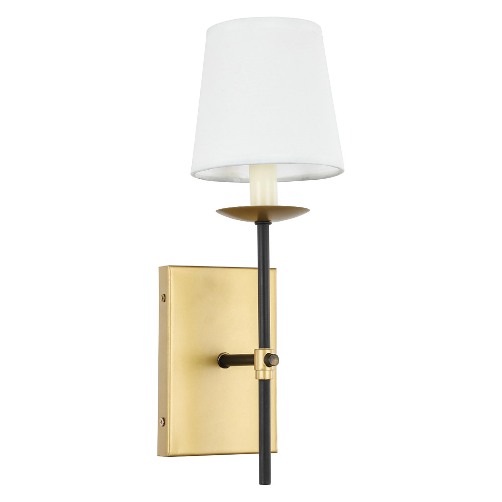 Elegant Wall Sconce - Brass/Black (LD6102W4BRBK)