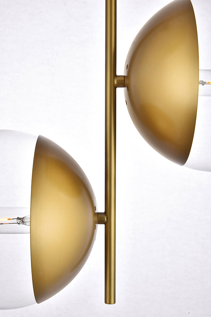 Elegant Pendant Light - Brass (LD6121BR)