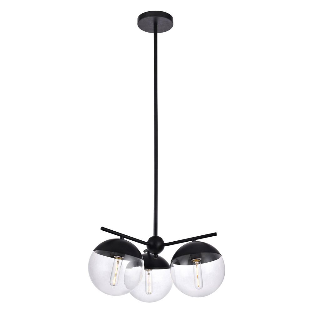 Elegant Pendant Light - Black (LD6129BK)