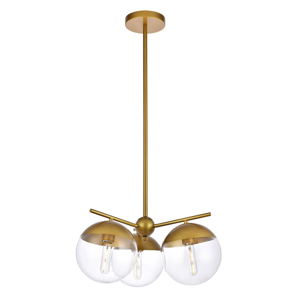 Elegant Pendant Light - Brass (LD6133BR)