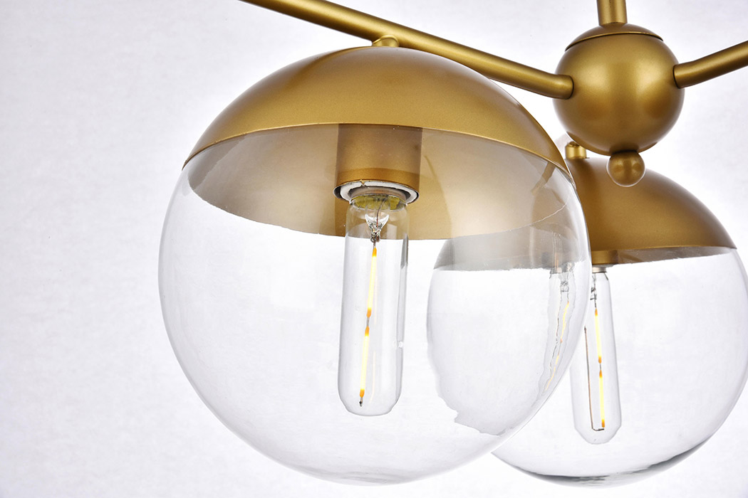 Elegant Pendant Light - Brass (LD6133BR)