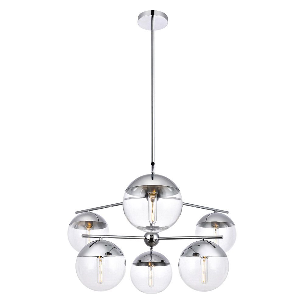 Elegant Pendant Light - Chrome (LD6143C)