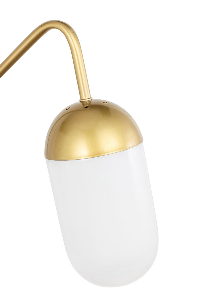 Elegant Wall Sconce - Brass/Matte Glass (LD6179BR)