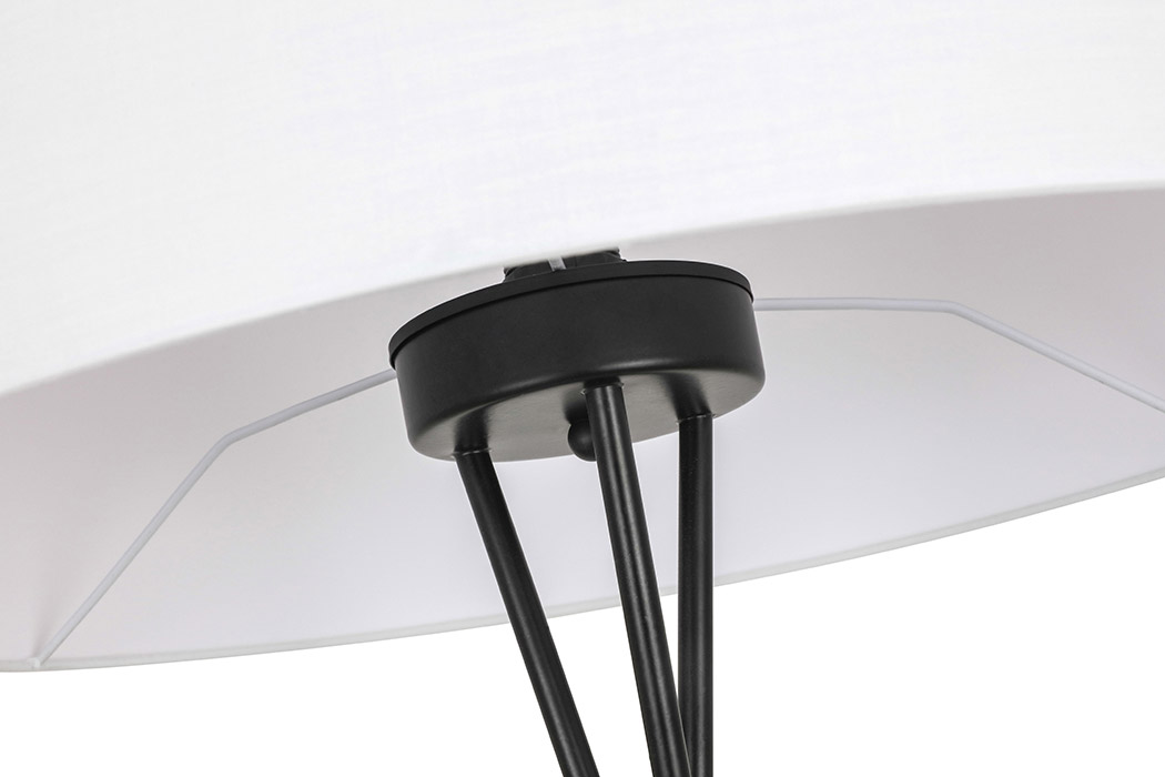 Elegant LED Floor Lamp - Black (LD6189BK)