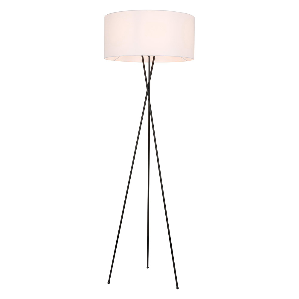 Elegant LED Floor Lamp - Black (LD6189BK)