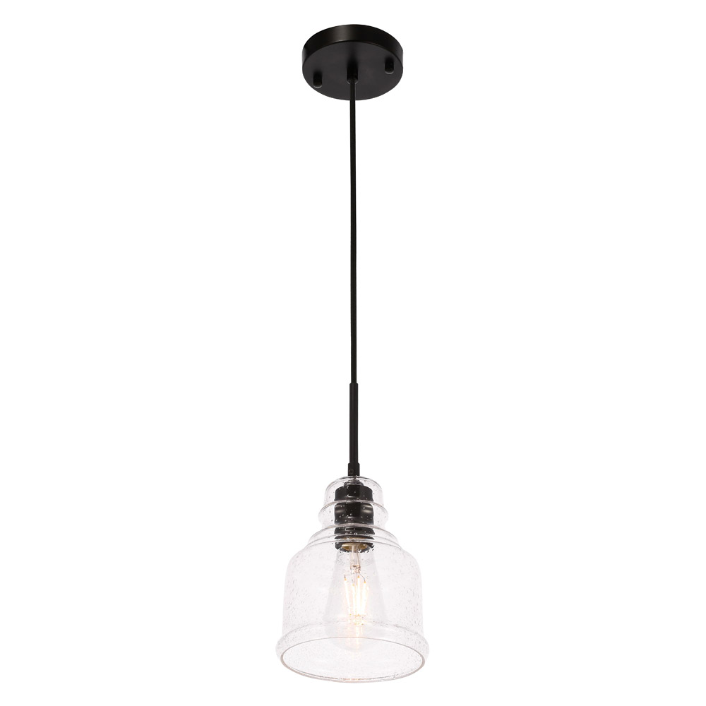 Elegant Pendant Light - Black (LD6195BK)