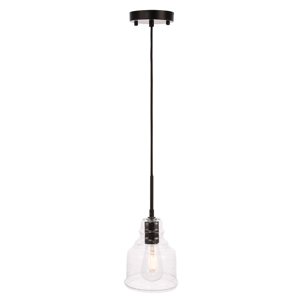 Elegant Pendant Light - Black (LD6195BK)