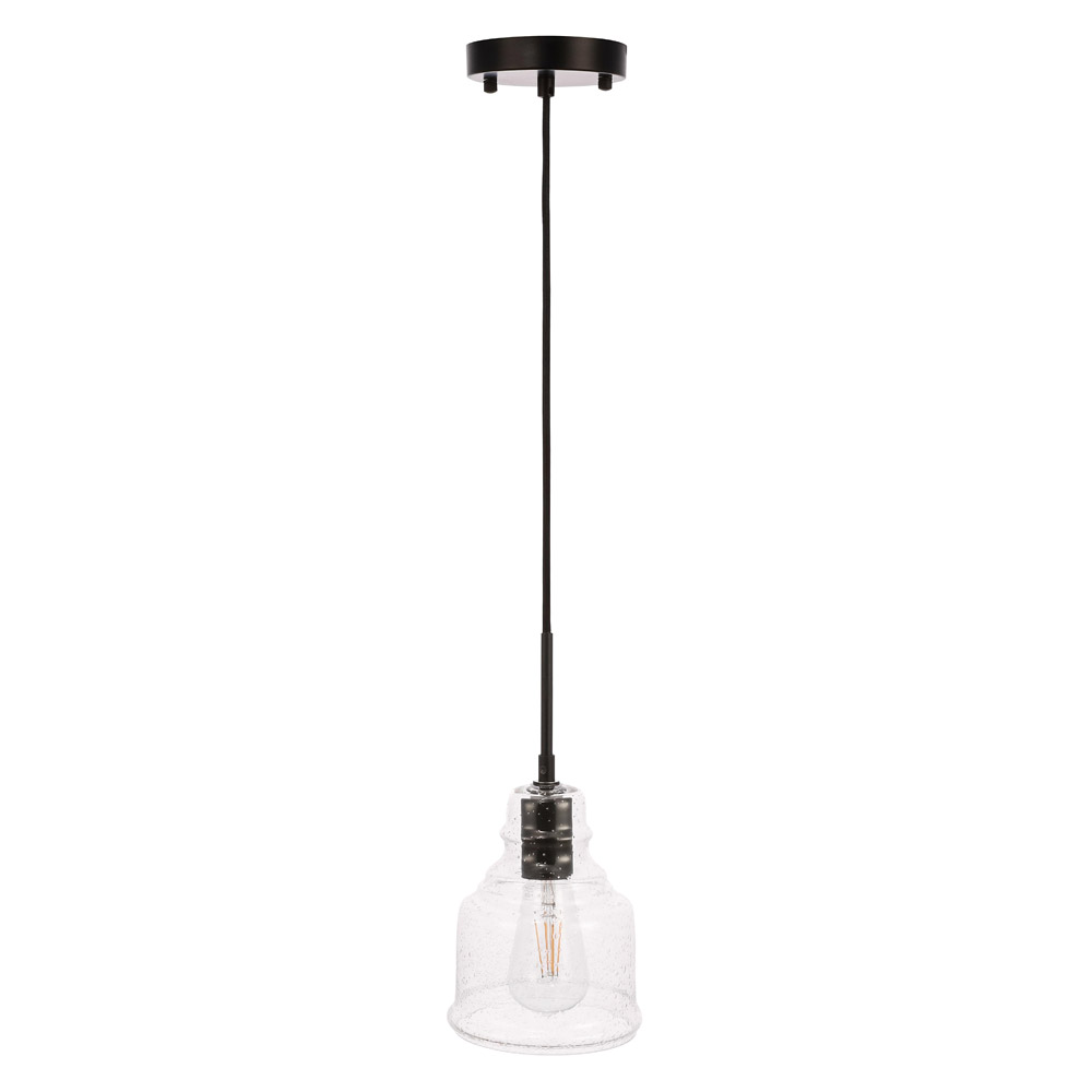 Elegant Pendant Light - Black (LD6195BK)