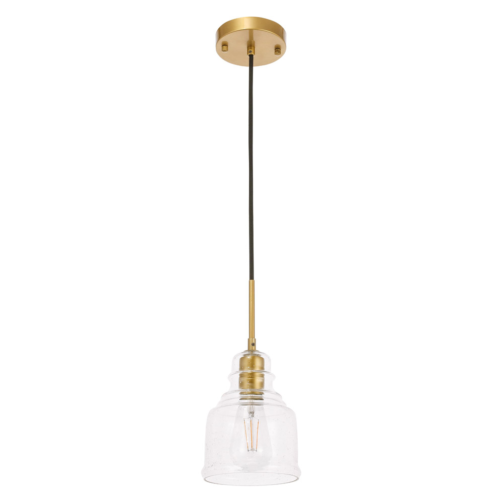 Elegant Pendant Light - Brass (LD6197BR)